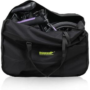 20inch Folding Bike Bag Bicycle Carry Bag Bike Travel Carrying Case Bike Transport Bag for Car Train Air Travel Portable
