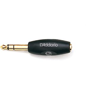 D'Addario Accessories 1/4 Inch Male Stereo to 1/8 Inch Female Stereo Adapter