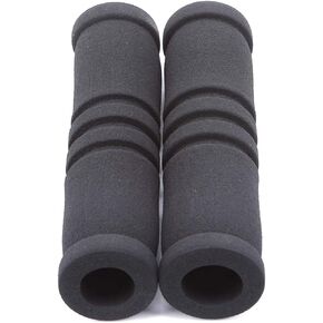 1 Pair Black Bicycle Handlebar Grip Bicycle Motorcycle Antis Super Light Soft Foam Sponge Handle Grip Cover Bike Grips