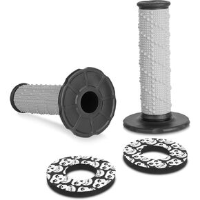 PRO CAKEN Non-Slip Moto Grip Donuts Fit for MX ATV Donuts Handlebar Grips Dirt Bike Quad Bicycle Grip Donuts Handlebar Accessories Unique Hand Grip Cushions 1 Pair