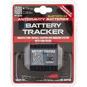 Antigravity Battery Tracker Bluetooth Monitor System BTR-2 for 12V Lead/Acid Vehicle Batteries, Test Voltage Cranking Charging