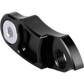 Bike Rear Derailleur Hanger,Derailleur Hanger Extender,Bicycle Rear Derailleur Extension Tail Hook,YC‑02 Bike Rear Derailleur Extension Tail Hook Mountain Road Bicycle(Black)