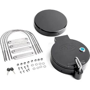 AA Products Universal Conduit Carrier Kit Fit 8" PVC Pipe, No Drilling Required, Black