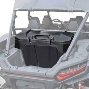 SAUTVS UTV Forward Cargo Box for Polaris RZR XP 1000 2024, Poly Water Resistant 82 QT Forward Cargo Storage Box for Polaris RZR XP 1000/ XP 4 1000 2024 Accessories, Replace OEM #2889611
