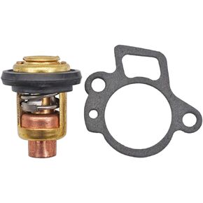 Marine Thermostat Kit 825212T02 855676A1 825212 855676003 825212001 with Gasket 27-824853 27-8248531 Replacement for Mercury 4-Stroke Outboard