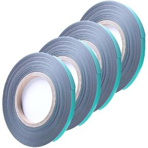 Black Magnetic Whiteboard Tape, Thin Decorative Magnet Tape Roll for Chart Line Boarder, Colored Magnets Tape 1mm, 0.39 Inch Width, 10 Meters, 33ft Each Roll in Kuwait