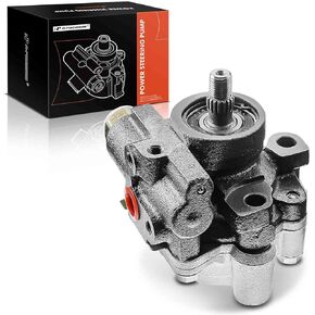 A-Premium Power Steering Pump [Bearing Shaft] Compatible with Toyota Corolla 1998-2000 & Chevrolet Prizm 1998-2000, 1.8L Gas DOHC, Replace # 4432002034, 94859780
