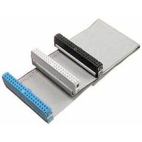 Manhattan 36" 40-Pin (80-Wire) Ultra ATA 2-Drive Ribbon Cable, 332354