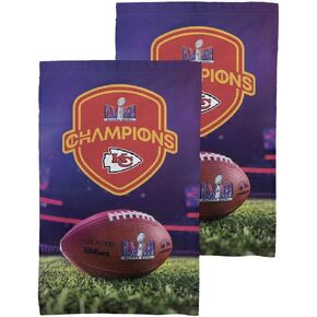 Northwest NFL Kansas City Chiefs Super Bowl LVIII Champions Fan Towel 2-Pack, 16" x 25", Elite Champs