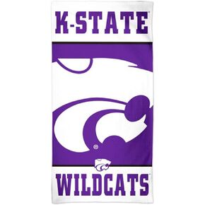 منشفة الشاطئ Kansas State Wildcats مع رسومات أطياف ممتازة، 30 × 60 بوصة