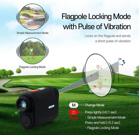 Mini OLED Golf Rangefinder مع شاشة منحدر OLED Golf Rangefinder Flag Lock مع اهتزازات الليزر Rangefinders التركيز السريع والمسح المستمر Golf Rangefinder in Saudi Arabia