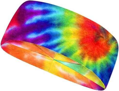 Sports Headband Stretchy Headbands Sweat Bands Soft Workout Hairband for Women Men Running Cycling Exercise in Saudi Arabia