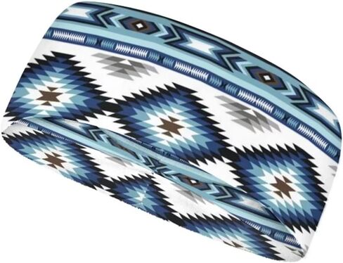 Sports Headband Stretchy Headbands Sweat Bands Soft Workout Hairband for Women Men Running Cycling Exercise in Saudi Arabia