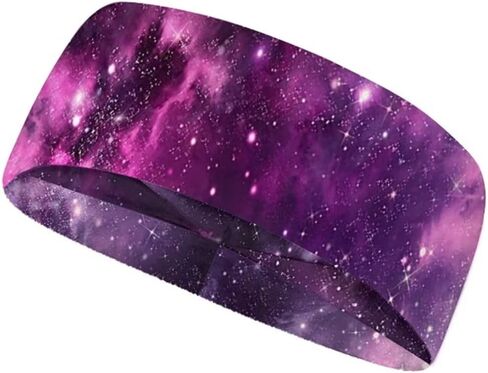 Sports Headband Stretchy Headbands Sweat Bands Soft Workout Hairband for Women Men Running Cycling Exercise in Saudi Arabia