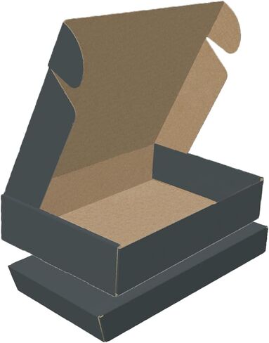 25 عبوة من صناديق الشحن الخضراء مقاس 9 × 6 × 2 بوصة للأعمال، وصناديق مموجة من الورق المقوى، وصناديق هدايا، ومرسل للأدب مع أغطية للتغليف، وإعطاء الرجال والنساء هدايا الشحن، والبريد، وتغليف الهدايا in Kuwait