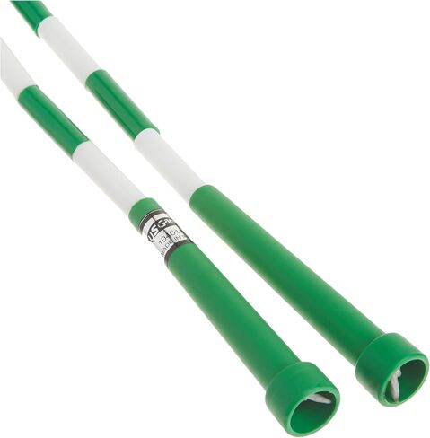 US Games Segmented Skip Rope, 16-Feet, Green/White in Saudi Arabia