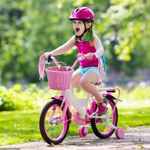 مجموعة سلال الدراجات للأطفال، سلة خوص ومقود دراجة الأطفال، جرس وملصقات، مجموعة ملحقات الدراجة اللطيفة لدراجة الأطفال، سكوتر in Kuwait