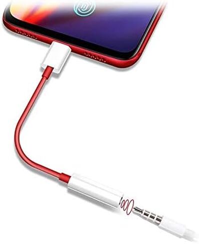 USB C to 3.5mm Adapter for OnePlus 9 Pro 10T 10 PRO 11 11R 12R 12 Headphone Jack Adapter - USB Type C to 3.5mm Aux Audio Earphone in Saudi Arabia