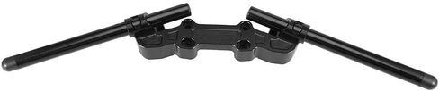 Qiilu Motorcycle Handlebars Kit, Separating Handlebar, Clip-On Adapter Plate & Handlebars Set for Kawasaki Ninja 650R ER-6F 2006-2016 in Saudi Arabia