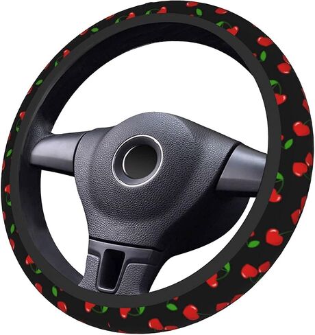 Autism Puzzle Steering Wheel Covers Non Slip Neoprene Steering Wheel Protector Cover Universal 15 Inch for Men Women in Saudi Arabia