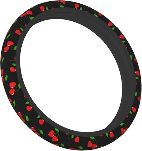 Autism Puzzle Steering Wheel Covers Non Slip Neoprene Steering Wheel Protector Cover Universal 15 Inch for Men Women in Saudi Arabia