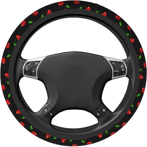 Autism Puzzle Steering Wheel Covers Non Slip Neoprene Steering Wheel Protector Cover Universal 15 Inch for Men Women in Saudi Arabia