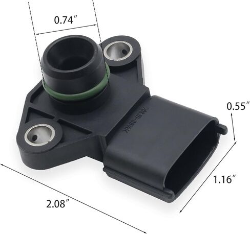 3930038200,Manifold Pressure Sensor (MAP) Compatible with Hyundai,KIA.Azera,Entourage,Genesis,Genesis Coupe,Santa Fe,Sonata,Veracruz,XG350,Elantra,XG300.Amanti,Optima,Rio,Rio5,Rondo,Sedona,Sorento. in Saudi Arabia