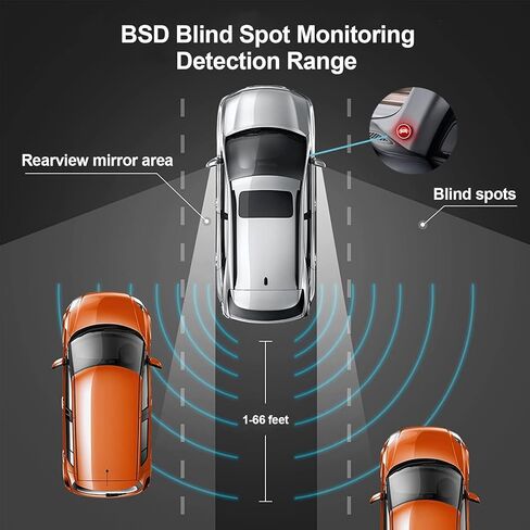 نظام كشف النقاط العمياء بالميكروويف، رادار موجة مليمتر 24 جيجا هرتز 12 فولت، مساعد عالمي لتغيير مسار السيارة in Kuwait