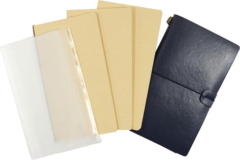 Voyager Refillable Notebook - Midnight Blue (Traveler's Journal, Planner, Notebook) in Saudi Arabia