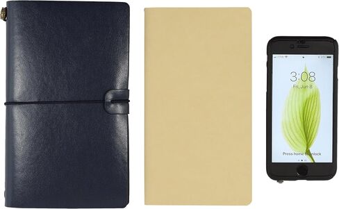 Voyager Refillable Notebook - Midnight Blue (Traveler's Journal, Planner, Notebook) in Saudi Arabia