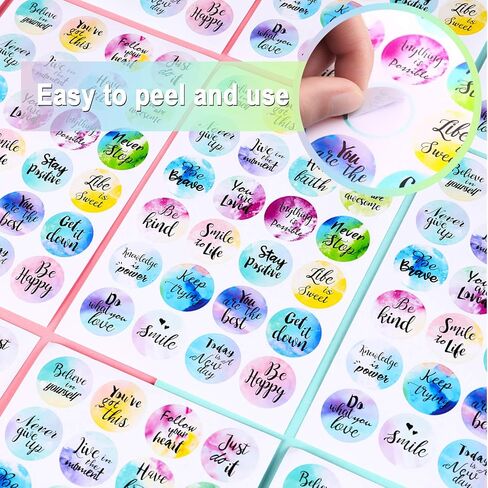 Inspiring Planner Stickers Inspirational Quote Stickers Encouraging Stickers Motivational Encouragement Stickers for Book Phone Car Bike Scrapbook (480 Pieces) in Kuwait