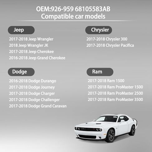 مبرد زيت المحرك الألومنيوم 926-959 لسيارة جيب شيروكي رانجلر JK، كرايسلر 300 باسيفيكا، دودج دورانجو تشارجر تشالنجر جراند كارافان، رام بروماستر 1500 2500 3500 محول مبيت فلتر الزيت in Saudi Arabia