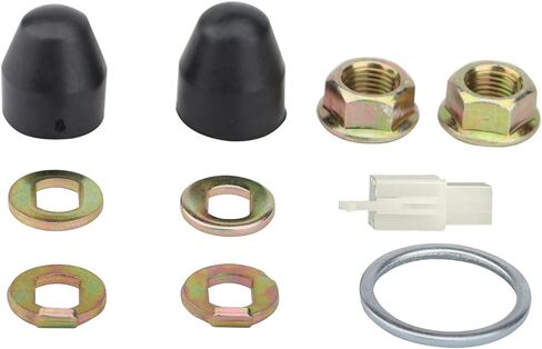 مجموعة براغي LGEGE 14 مم لمحرك محور الدراجة الإلكترونية، مجموعة صواميل غطاء برغي عمود الغسالة لمحركات الدراجات الكهربائية العادية in Kuwait