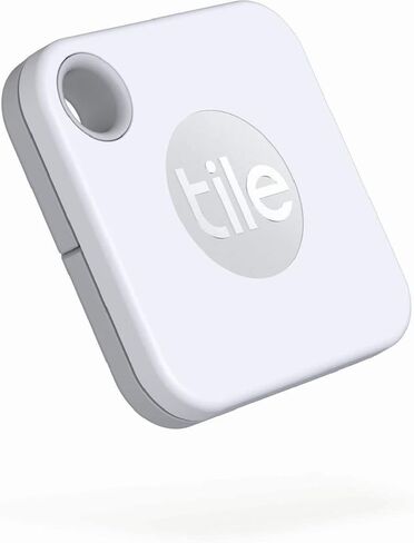 Tile Mate (2020) حزمة واحدة - جهاز تعقب بلوتوث، وباحث المفاتيح ومحدد موقع العناصر للمفاتيح والحقائب والمزيد؛ مقاومة للماء مع بطارية قابلة للاستبدال لمدة عام واحد in Kuwait