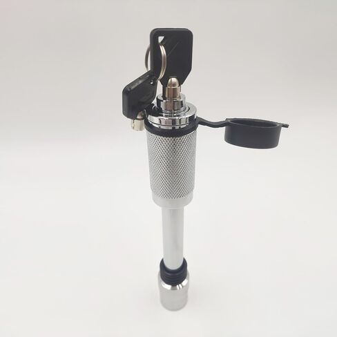 Trailer Hitch Lock, Hitch Receiver Pin Lock, 5/8'' Receiver Hitch Pin Lock for Class III & IV Hitch, Unique Tubular Key - Dust and Mud Resistant Trailer Hitch Lock for Theft Protection in Saudi Arabia