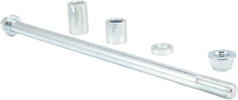 محور العجلة الخلفية الأمامية، 12 مم 270 مم مع جلبة 38 مم 22 مم 5 مم متوافق مع أجزاء الدراجة النارية PIT PRO Dirt Bike Scooter QUAD ATV (كبير) in Kuwait