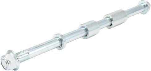 محور العجلة الخلفية الأمامية، 12 مم 270 مم مع جلبة 38 مم 22 مم 5 مم متوافق مع أجزاء الدراجة النارية PIT PRO Dirt Bike Scooter QUAD ATV (كبير) in Kuwait