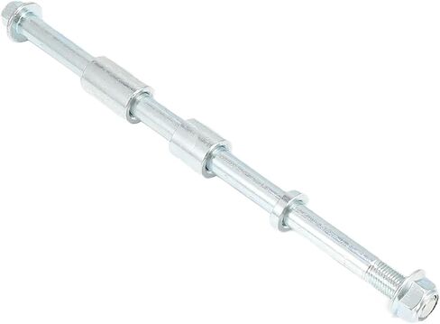 محور العجلة الخلفية الأمامية، 12 مم 270 مم مع جلبة 38 مم 22 مم 5 مم متوافق مع أجزاء الدراجة النارية PIT PRO Dirt Bike Scooter QUAD ATV (كبير) in Kuwait