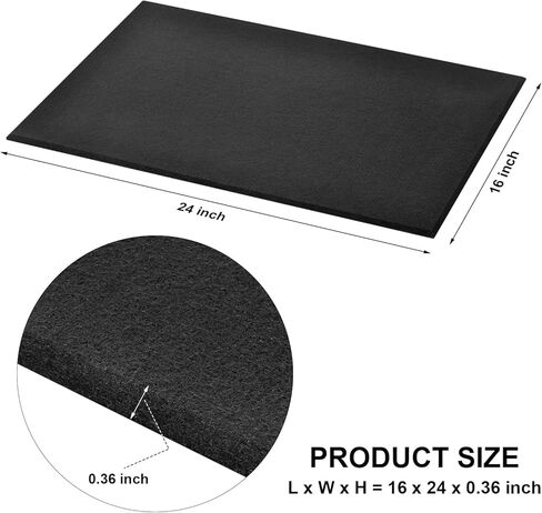 لوحة إعلانات سوداء قابلة للطي - 60.96 سم × 40.64 سم، لوحة عرض مؤطرة للصور الزخرفية لجدران المدرسة والمنزل والمطبخ والمكتب in Kuwait