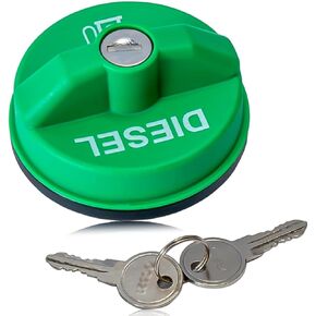 10591D Locking Gas Cap Diesel Fuel Cap for Chevy Silverado Ford F250 F350 Super Duty Accessories GMC 2500 Diesel Gas Transfer Tank Lock Fuel Truck Cap Cover with Key oem 10591 MGC791 2008 2019