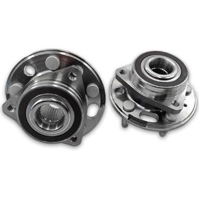 513288 2-Pack Front/Rear Wheel Bearing and Hub Assembly for Chevrolet, Impala, Equinox, GMC Terrain, Buick Lacrosse, Regal