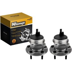 Rear Wheel Hub Bearing Assembly Compatible with Focus 2012 2013 2014 2015 2016 2017 2018 with ABS Assembly 2pcs 512466