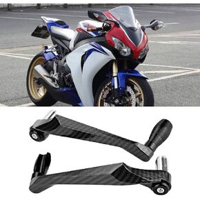 Universal 22mm CNC Aluminium Handlebar Brake Brake Clutch Clutch Protector Protector Protection for Motorcycle Motor -stooters Cars Cars Mountain Bikes (Black)