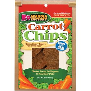 K9 Granola Factory Carrot Chips Dog Treat, 5 Oz