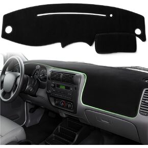Dash Cover Mat Fit for Ford Ranger 1995-2011 / Mercury Mountaineer 1997-2001/ Explorer 1995-2001/ Mazda B2300 B2500 B3000 B4000 1995-2010 Dashboard Cover Pad Accessories