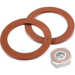 2 Pcs Fuel Cap Gasket Compatible with Freightliner 1/4 Turn Fuel Caps Tank Cap Gasket O Ring Circular Replacement Gaskets