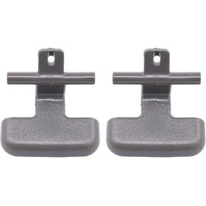 ApplianPar Upper and Lower Gray Center Console Armrest Latch Clips for Sonata 2007 2008 2009 2010