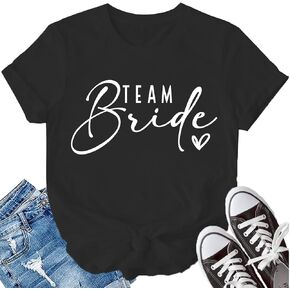 LBP Bride T-Shirt Bride Team Shirt Bachelorette Party Shirt Bridal Party Tops Bridesmaid Proposal Tees in Kuwait