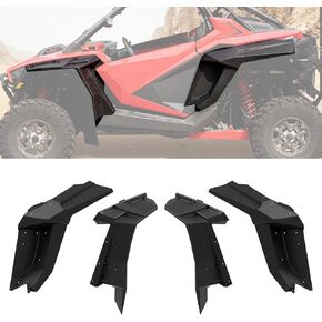 HAKA THAGE XXL Fender Flares for Polaris RZR PRO XP/XP 4 2020-2024 ، استبدال 2884685 ، تغطية كاملة مشاعرة Fender Fender لـ RZR Pro R/Turbo R 4 2023 2024 ملحقات اللوحات الطينية ، 4 PCS