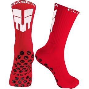CLASER Grip Socks Soccer - Non Slip Football - Sock Men - Sports Women - Soccer Youth - Antideslizantes - US 6-9 1 2 3 pairs